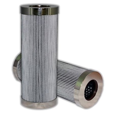 Hydraulic Filter, Replaces PALL HC9651FUP8H, Pressure Line, 3 Micron, Outside-In